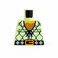 Spring Green Chainlink Overprint Torso